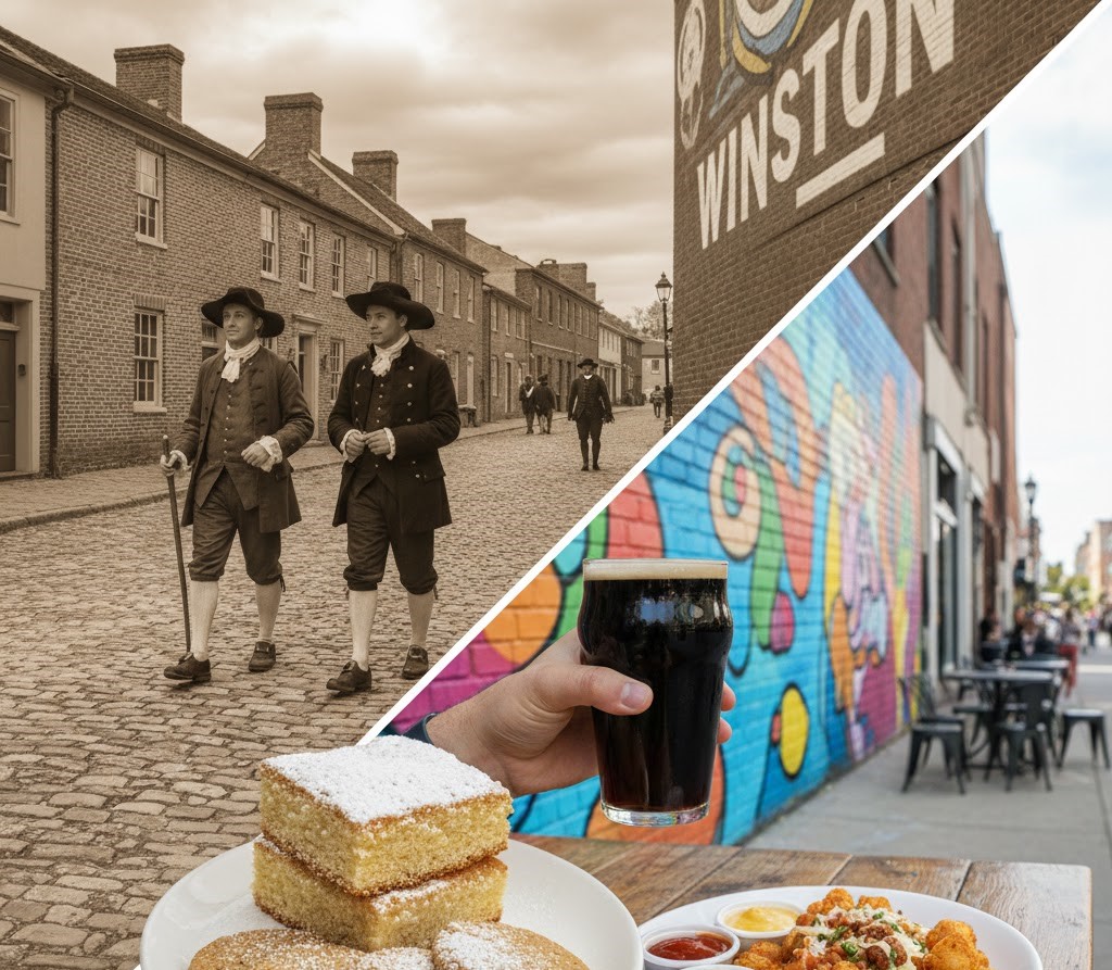 The Ultimate Foodie & History Weekend in Winston-Salem (And Where to Stay to Walk Everywhere) 